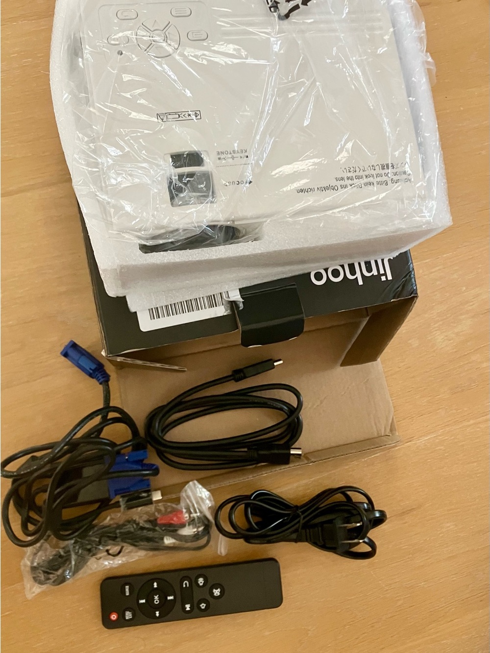 Jinhoo Mini Overhead Projector PJ0531 Model M10 Full HD 1080P